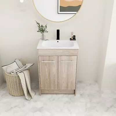 24 Inch Freestanding Bathroom Vanityfor Modern BathroomWhite Oak • $336.33