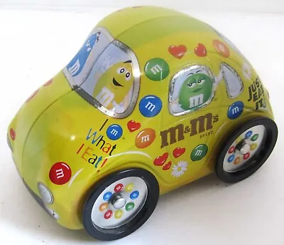 Vintage M&M Tin Volkswagen Beetle Bug Car. (Collectible) • $11