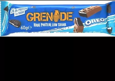 Grenade High Protein Low Sugar Bar - Oreo 12 X 60 G • $44.95