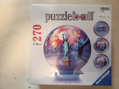 New York City 270 Piece Puzzle Ball Jigsaw Puzzleball By Ravensburger NEW • $28.95