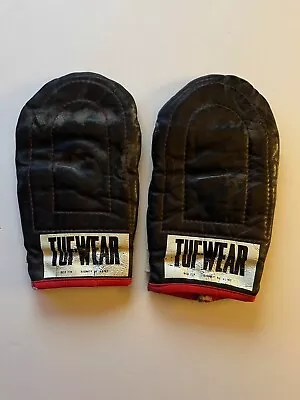 Vintage TUF-WEAR Bag Gloves Leather USA (size L) • $26.99