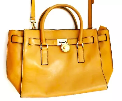 Michael Kors Tan/Butterscotch Crossbody Purse/Handbag W Adjust/Removable Strap • $29