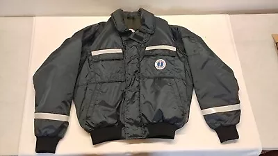New! Mustang Survival Jacket Mens Large 42-46 Blue Type 3 Flotation Style MJ6214 • $95