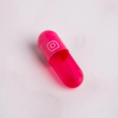 100 X Empty Gelatin Capsules Size 0 Joined - Pink Insta  • $20