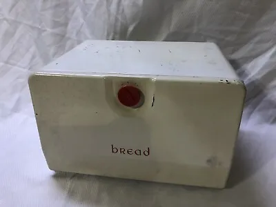 $29.99 • Buy Early 1920’s-30’s Harvell Metal Tin Large Breadbox With Turn Knob