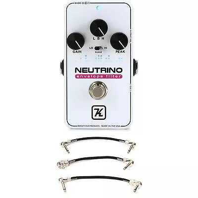 Keeley Neutrino V2 Envelope Filter Pedal With Patch Cables • $187