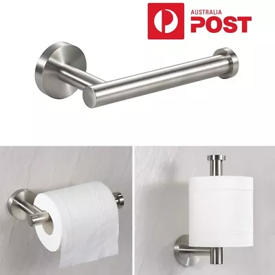 Toilet Paper Holder Wall Mounted Toilet Roll Holder Bathroom Kitchen Washroom • $23.89