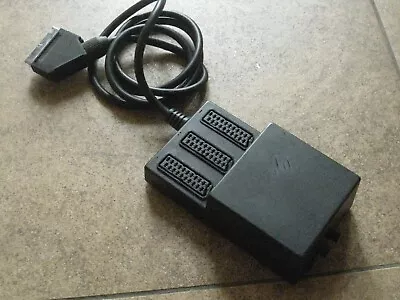 £5.50 • Buy Scart Lead TV Switch Box 3 Way Cable Wire Splitter