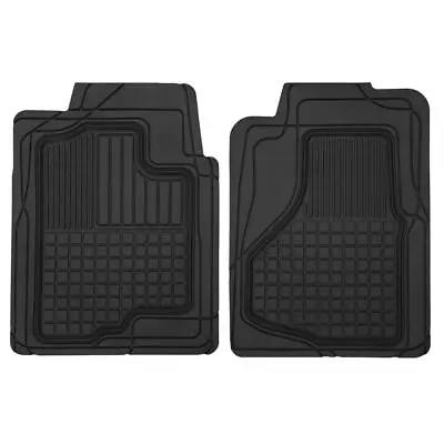 Motor Trend Heavy Duty Car Floor Mats 2PC Rubber Semi Custom Fit '22 Volkswagen • $35.95