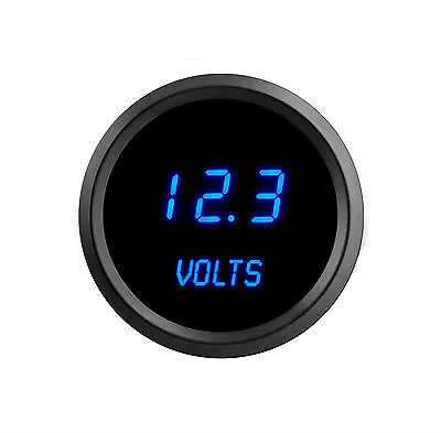 Digital Battery Voltage Gauge 52mm 2 1/16 Diameter Made In USA! Intellitronix • $45.95
