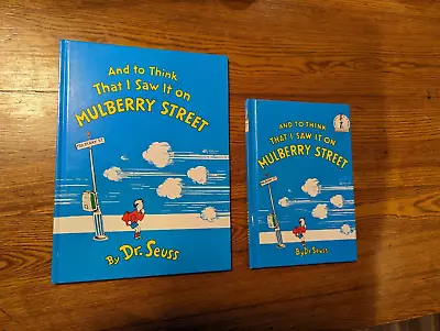 Lot Of 2 Dr Seuss - To Think That I Saw It On Mulberry St. • $47.80