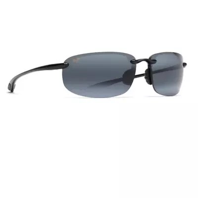 Maui Jim Men Sunglasses Ho'okipa Polarized Rimless Sunglasses Grey 456-02 • $29.99