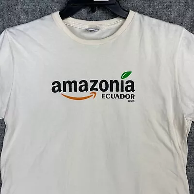 Amazonia Ecuador T-Shirt Medium Mens Amazon Szimon Casual Short-sleeve Tee • $13.41