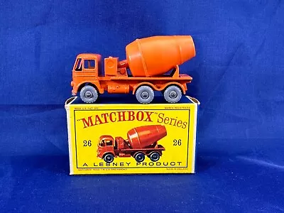 Matchbox Lesney 26b Foden Concrete Truck W / Box • $4.99