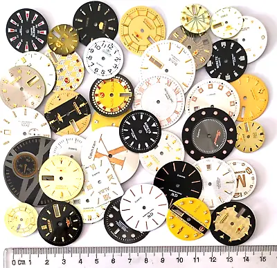 40pcs Lot Of Steampunk Watch Faces Dials Parts For Jewelry Making Industrial Art • $13.90