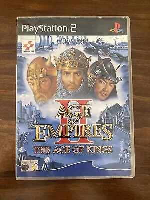 Age Of Empires II: The Age Of Kings PS2 PAL 2001 Real-Time Strategy Konami VGC • $30