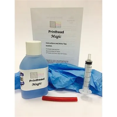 Epson Printer Cleaning Kit Unblocker 60ml Workforce WF-3620 WF-2660 WF-2750 • £5.95