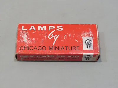 Vintage NOS Chicago Miniature Lamp Bulbs #328 6V Qty 9 • $8.99