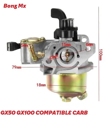 G100 Gx50 Gx100 Compatible Carburettor Lawn Mower mixer Carb • £10.99