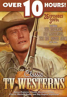 Classic TV Westerns [3pc] [Rmst B&W Dol] [DVD] - Like New • $6.24