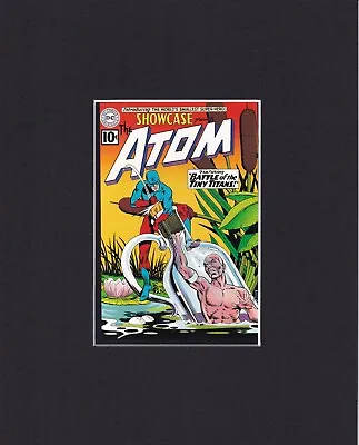 8X10  Matted Art Print DC Comic Book Cover: Showcase #34 (1961) The Atom • $13.99