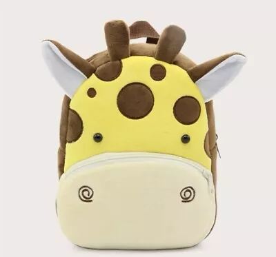 Plush Backpack Zoo Giraffe For Toddler  • £7.99