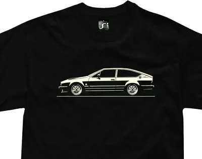 T-shirt For Classic Alfa Romeo Gtv Fans Gtv6 2.5 Turbo Callaway Busso • £34.56