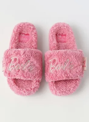 $52 • Buy NWT Zara + Barbie The Movie Slippers Size 39/ 6 US Limited Edition