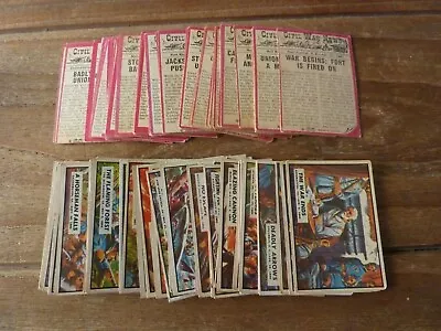 A&BC Civil War News Cards From 1965 - VGC! - Pick & Choose The Cards You Need! • £1.29