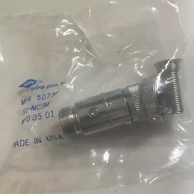 91-MC3M - WPI / Amphenol 3 PIN CONNECTOR • $59.95