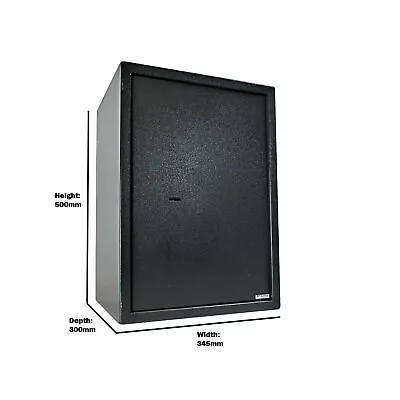 £57.90 • Buy Large Strong Steel Safe Key High Security Home Office Money Cash Safety Box