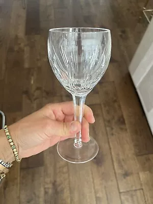 $24.99 • Buy One 1 Waterford Cut Crystal Carina Water Goblet Wine Glass 8  PERFECT Condition