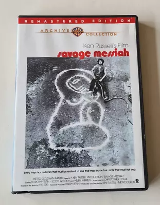 £15.99 • Buy Savage Messiah DVD Ken Russell Dorothy Tutin Scott Antony Helen Mirren Region 0