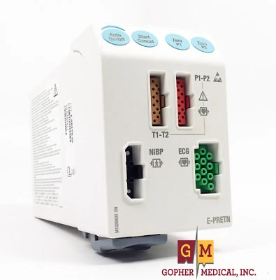 $500 • Buy GE Datex-Ohmeda E-PRETN Hemodynamic Module Temp NIBP IBP Resp ECG Temp Certified