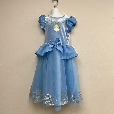 $44 • Buy Cinderella 5 Size Small Disney Store Costume Dress