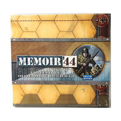 Days Of Wonder Memoir '44 Winter/Desert Board Map (French Language Ed) Bag SW • $21.99