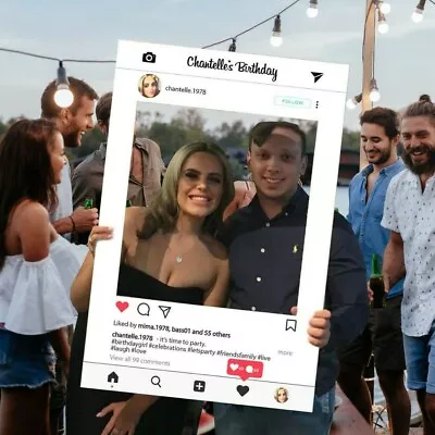 $89 • Buy SELFIE FRAME Instagram/Facebook Props, PhotoBooth Prop, Printed + Delivered