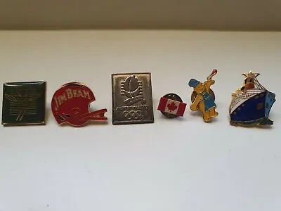 £9 • Buy Canadian Lapel Pin Badge Canada Flag. Jim Beam, Olympics, + Others. 6 Badges.