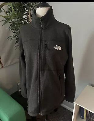 The North Face Jacket Size Medium Men Fleece Dark Gray • $19.99