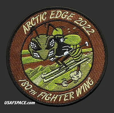 USAF 180th FIGHTER WING -F-16– ARCTIC EDGE 2022 -Toledo ANGB- ORIGINAL VEL PATCH • $9.95