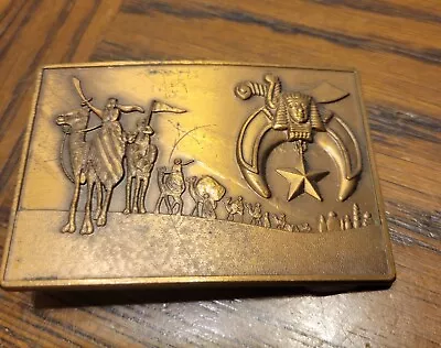 Vintage Masonic Belt Buckle Harry Klitzner 1978 !!!! • $12