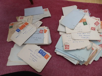 £35 • Buy Bundle 100 Handwritten Letters Between Man In RAF & Woman Nurse Training 1950's