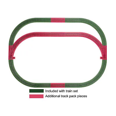 $120.39 • Buy Lionel Trains O Gauge Fastrack Outer Passing Loop Add On Train Track 12 Pack Set
