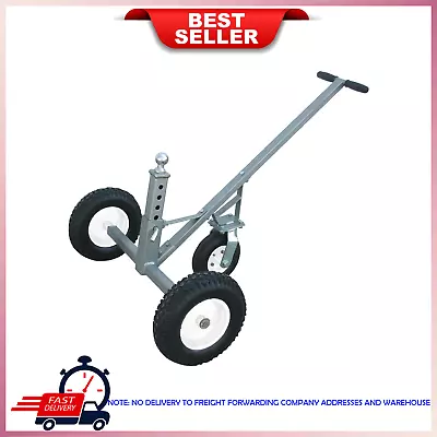 Tow Tuff TMD-800C Adjustable Solid Steel 800lb Capacity Trailer Dolly W/Caster • $148.89