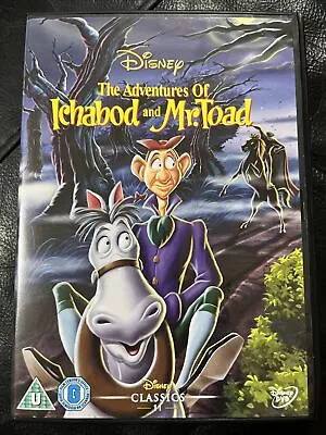 (7) The Adventures Of Ichabod And Mr Toad [1949] DVD [Region 2] Disney • £0.99