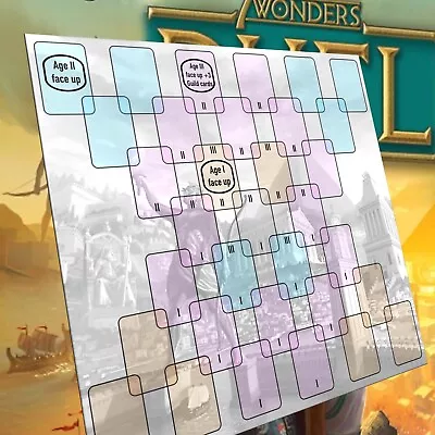 7 Wonders Duel Playmat • £23.74