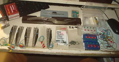 Z Scale  Marklin Train Accessories Lot. Track Vehicles Parts Electrical + • $180