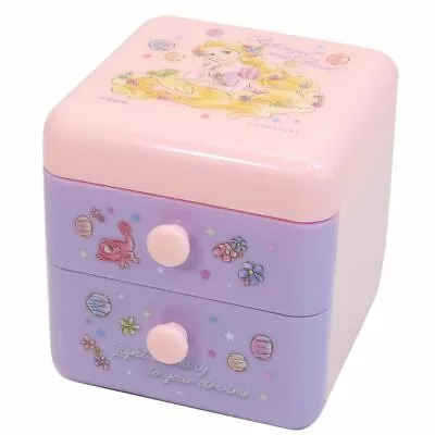 £55.33 • Buy Disney Princess Rapunzel Two-Tier Mini Chest Desktop Storage Box Character Japan