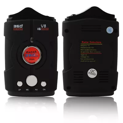 $14.27 • Buy 360 Degree Car Radar Detector 16 Bands Anti Radar Detector XK NK Ku Ka Laser