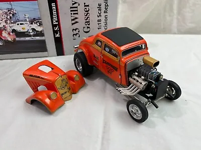 1/18 Precision Replica      K. S . Pittman    1933 Willys Gasser  Nib • $149.99